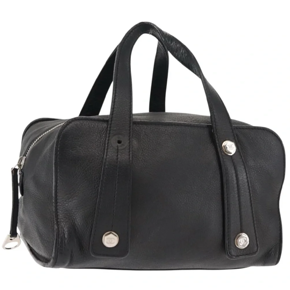 Chanel Bolt Bowler calf skin bag